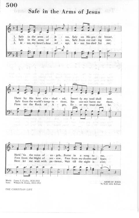 Hymn and Gospel Song Lyrics for No Tears in Heaven by Fanny Crosby