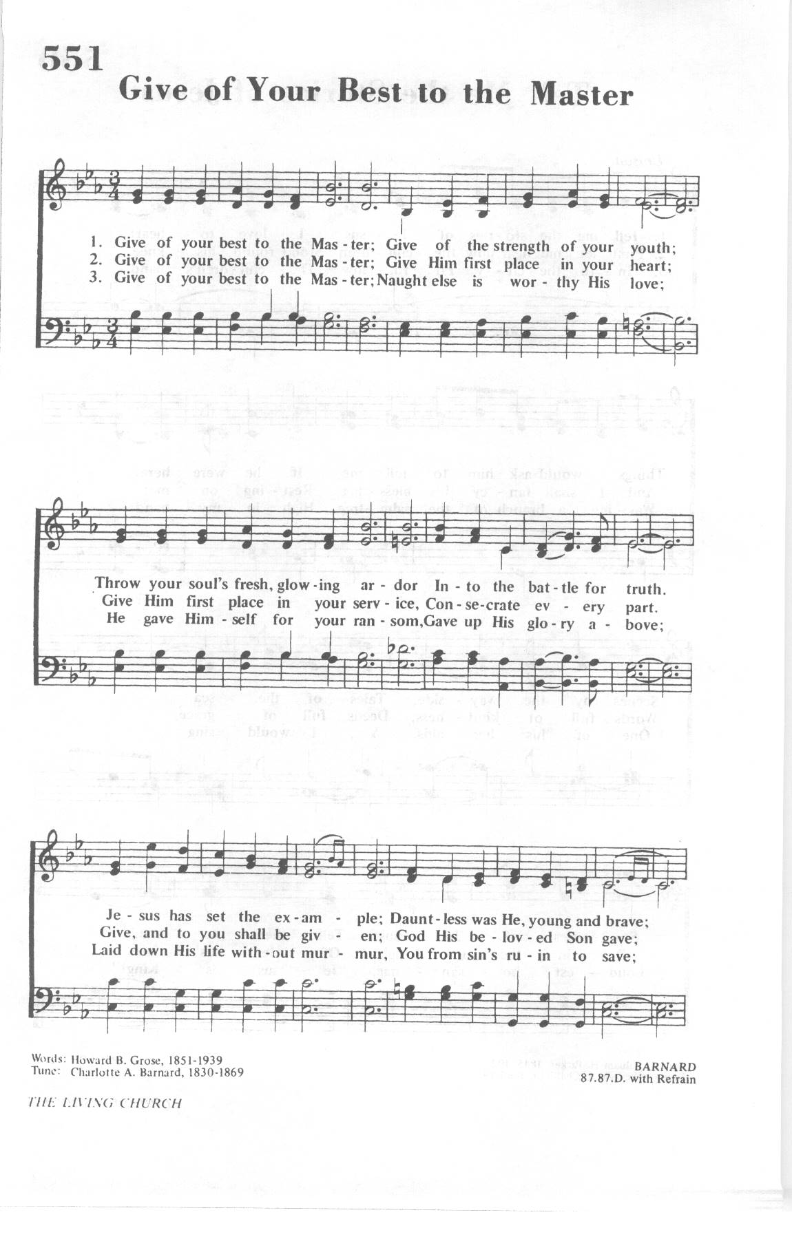 African Methodist Episcopal Church Hymnal Page 609 | Hymnary.org