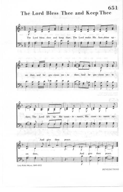 African Methodist Episcopal Church Hymnal page 708