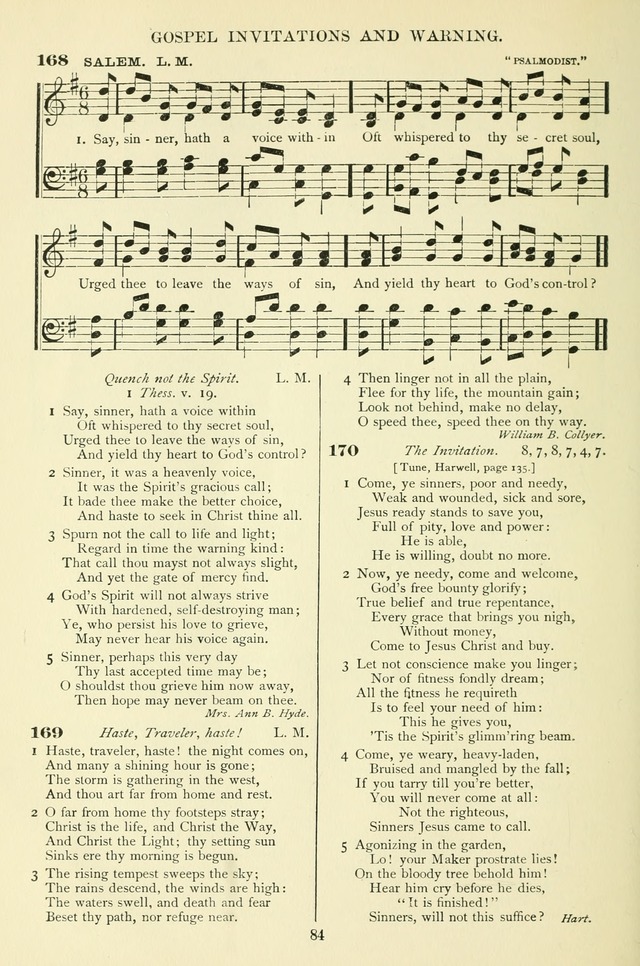 African Methodist Episcopal hymn and tune book: adapted to the doctrine and usages of the church. page 109