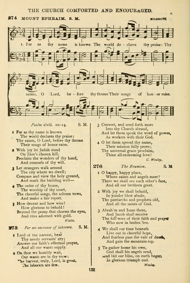 The African Methodist Episcopal Hymn and Tune Book: adapted to the doctrines and usages of the church (6th ed.) page 132