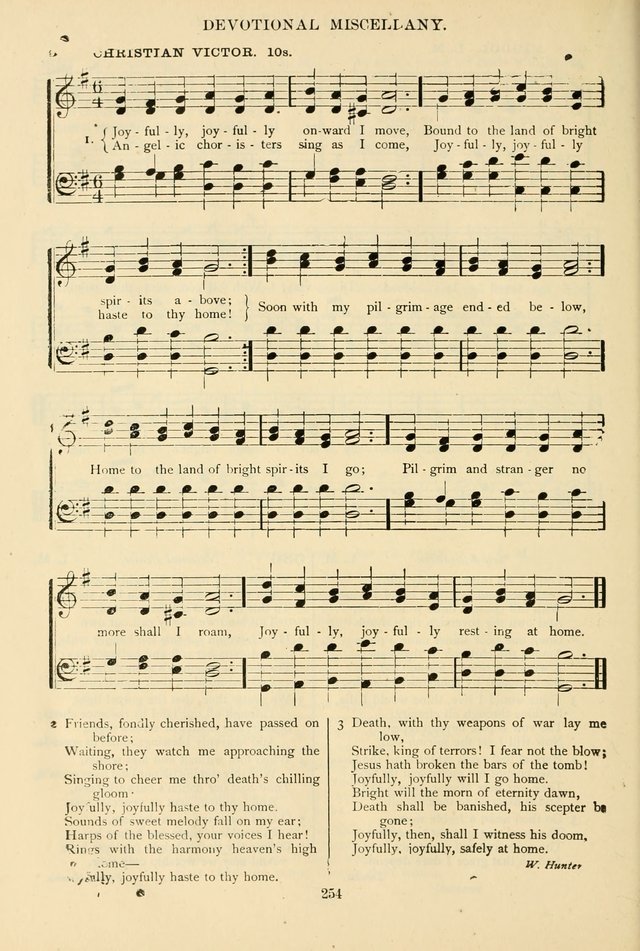 The African Methodist Episcopal Hymn and Tune Book: adapted to the doctrines and usages of the church (6th ed.) page 254