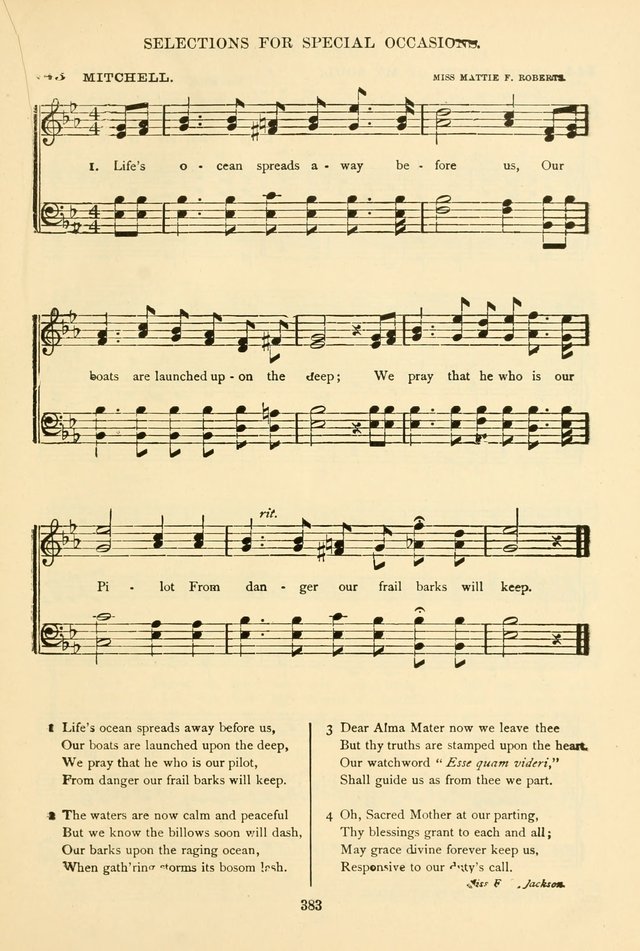 The African Methodist Episcopal Hymn and Tune Book: adapted to the doctrines and usages of the church (6th ed.) page 383