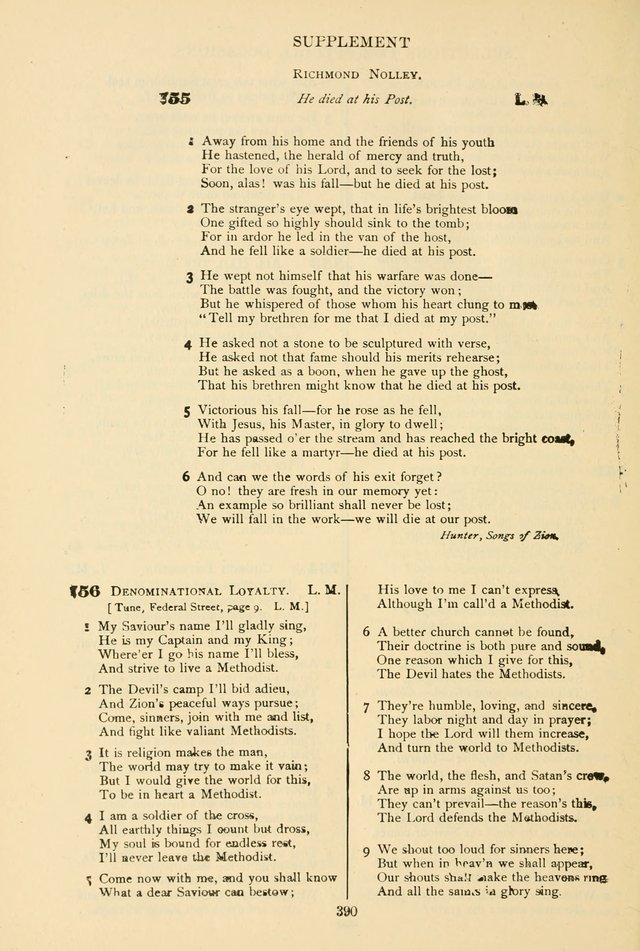 The African Methodist Episcopal Hymn and Tune Book: adapted to the doctrines and usages of the church (6th ed.) page 390