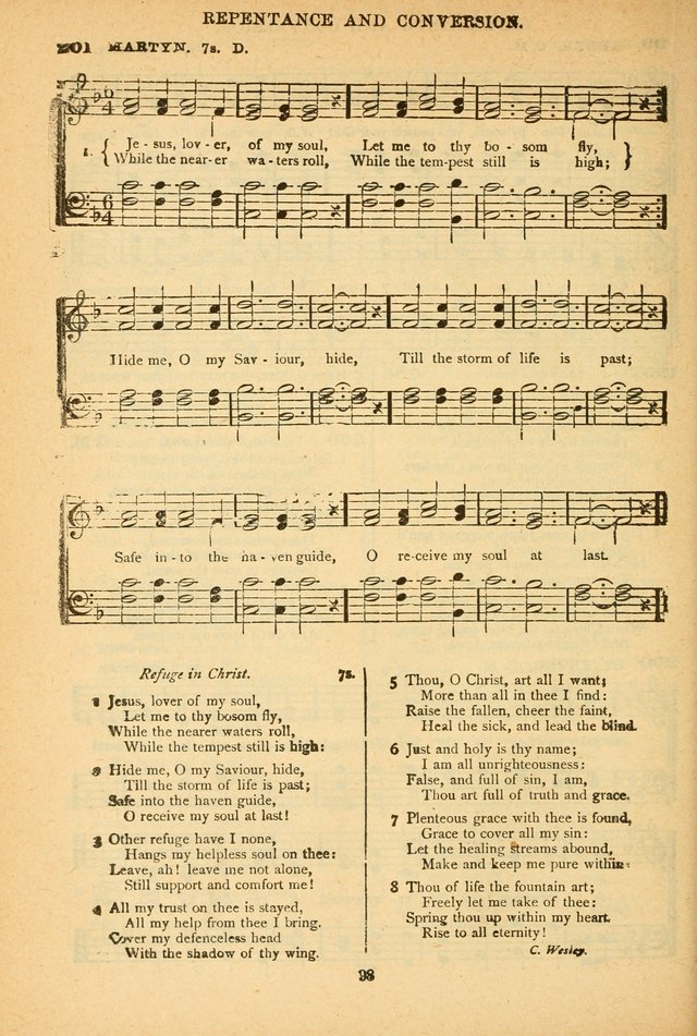 The African Methodist Episcopal Hymn and Tune Book: adapted to the doctrines and usages of the church (6th ed.) page 98
