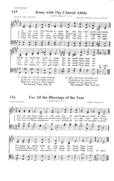 The A.M.E. Zion Hymnal: official hymnal of the African Methodist Episcopal Zion Church page 107