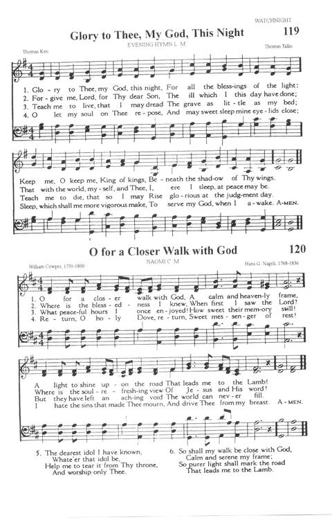 The A.M.E. Zion Hymnal: official hymnal of the African Methodist Episcopal Zion Church page 110