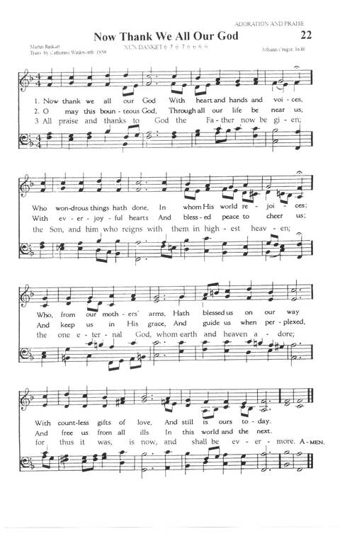 The A.M.E. Zion Hymnal: official hymnal of the African Methodist Episcopal Zion Church page 20