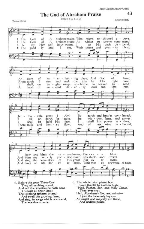 The A.M.E. Zion Hymnal: official hymnal of the African Methodist Episcopal Zion Church page 38