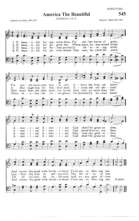The A.M.E. Zion Hymnal: official hymnal of the African Methodist Episcopal Zion Church page 482