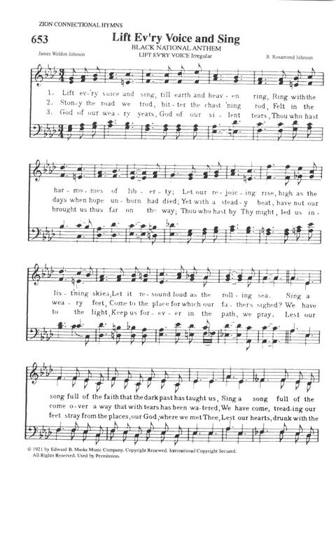 The A.M.E. Zion Hymnal: official hymnal of the African Methodist Episcopal Zion Church page 595