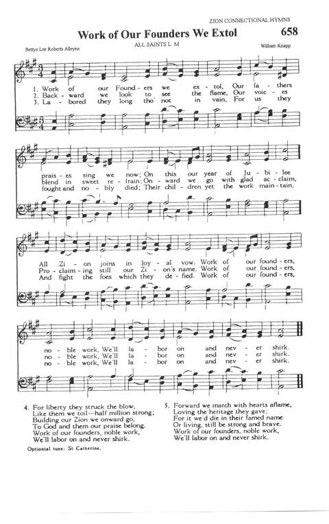 The A.M.E. Zion Hymnal: official hymnal of the African Methodist Episcopal Zion Church page 600