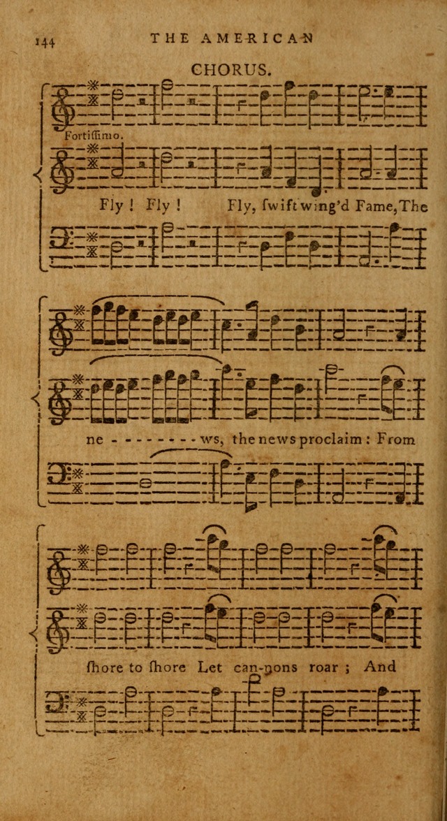 The American Musical Miscellany: a collection of the newest and most approved songs, set to music page 132