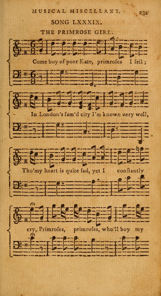The American Musical Miscellany: a collection of the newest and most approved songs, set to music page 221