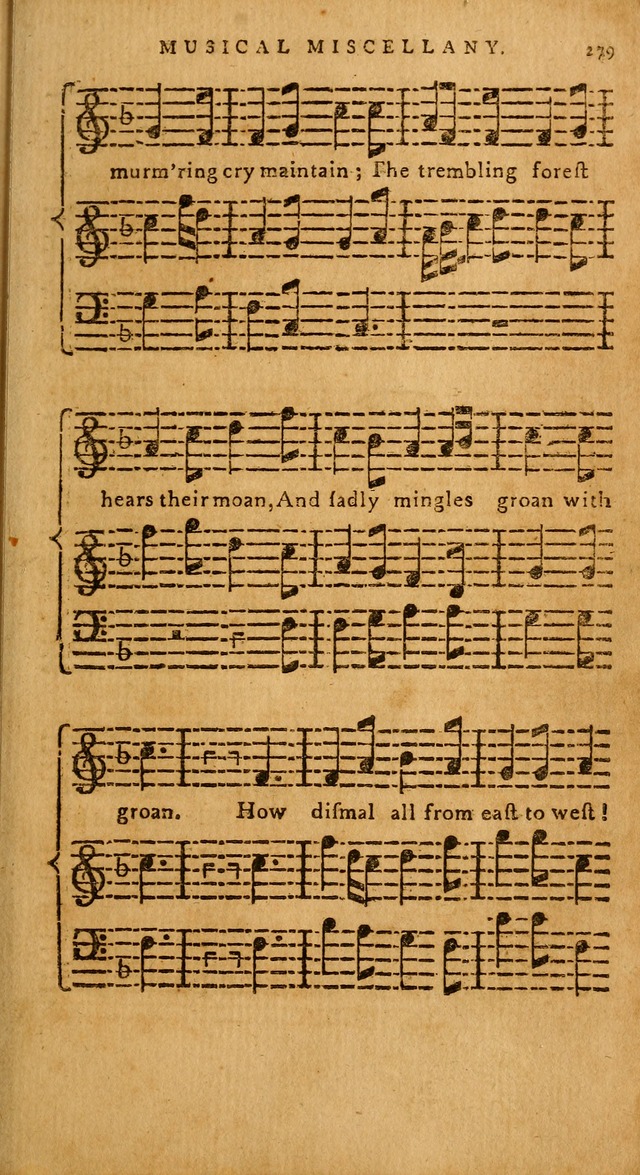 The American Musical Miscellany: a collection of the newest and most approved songs, set to music page 265