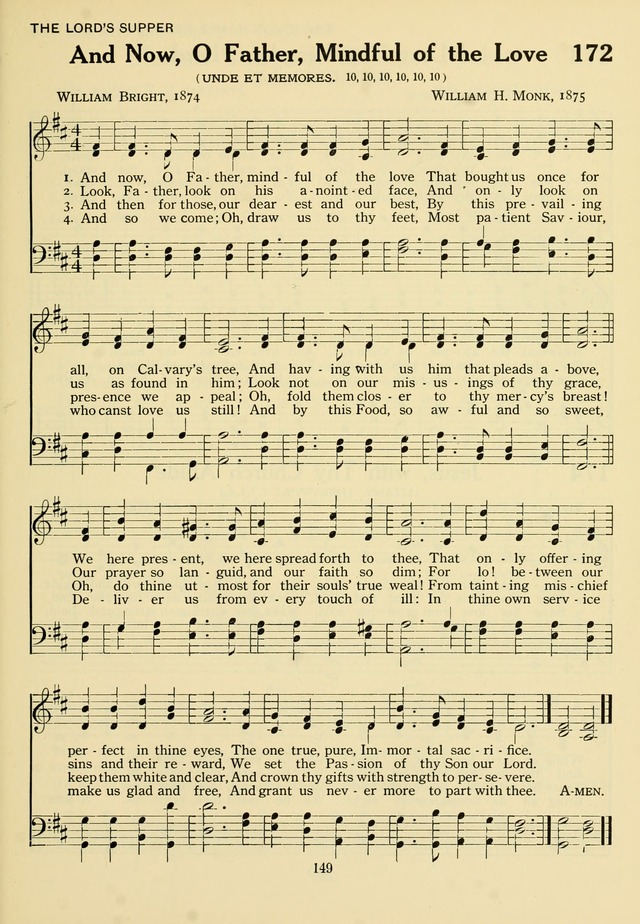 The Army and Navy Hymnal page 149
