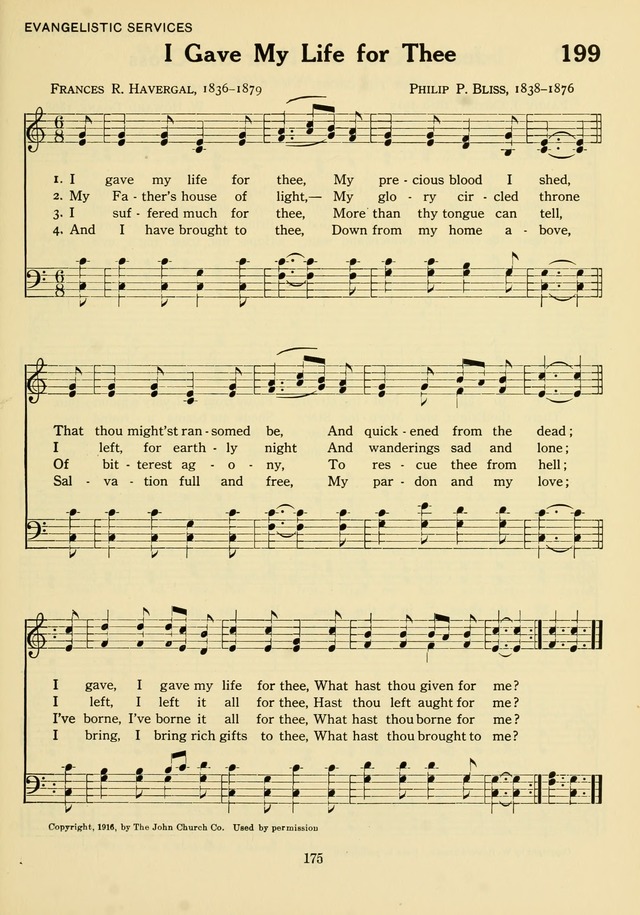 The Army and Navy Hymnal page 175