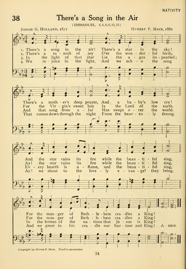 The Army and Navy Hymnal page 34