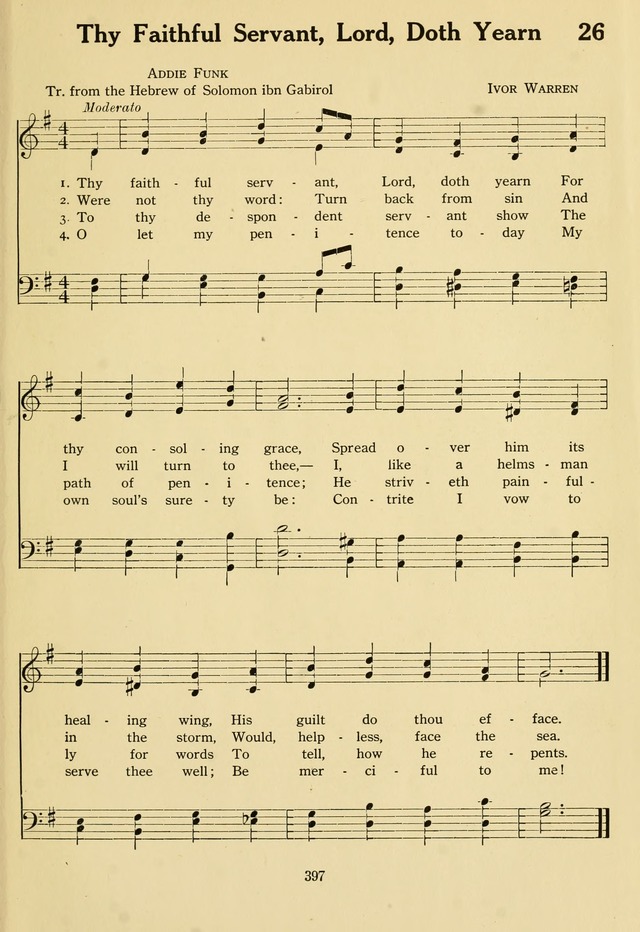 The Army and Navy Hymnal page 397