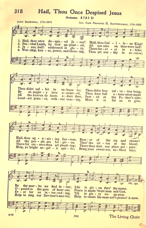 The Hymnal: Army and Navy page 305