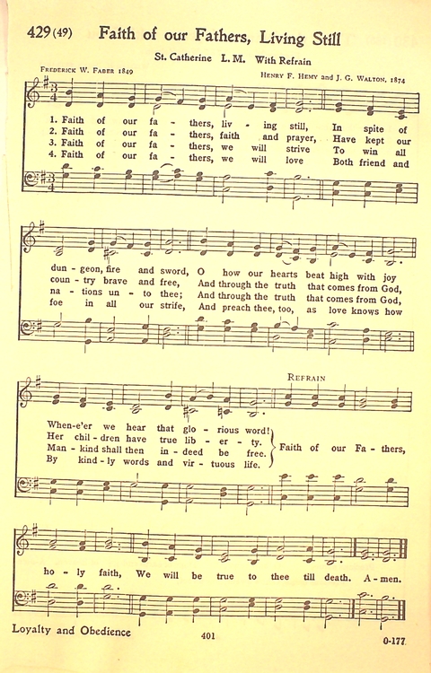 The Hymnal: Army and Navy page 403