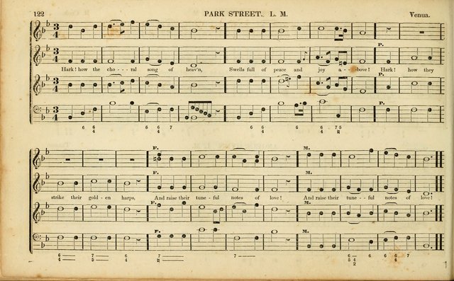 American Psalmody: a collection of sacred music, comprising a great variety of psalm, and hymn tunes, set-pieces, anthems and chants, arranged with a figured bass for the organ...(3rd ed.) page 119