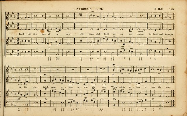 American Psalmody: a collection of sacred music, comprising a great variety of psalm, and hymn tunes, set-pieces, anthems and chants, arranged with a figured bass for the organ...(3rd ed.) page 122