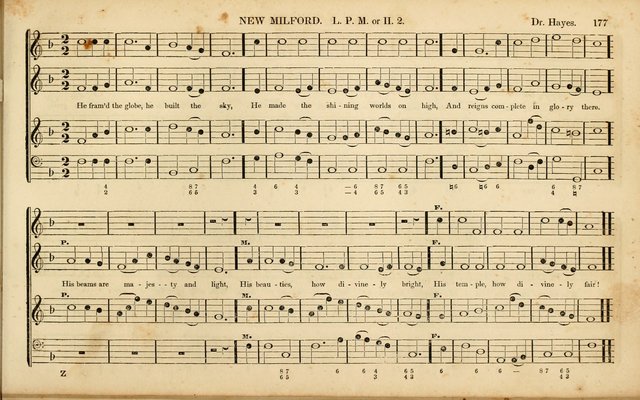 American Psalmody: a collection of sacred music, comprising a great variety of psalm, and hymn tunes, set-pieces, anthems and chants, arranged with a figured bass for the organ...(3rd ed.) page 174