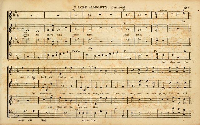 American Psalmody: a collection of sacred music, comprising a great variety of psalm, and hymn tunes, set-pieces, anthems and chants, arranged with a figured bass for the organ...(3rd ed.) page 264