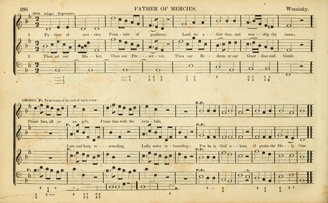 American Psalmody: a collection of sacred music, comprising a great variety of psalm, and hymn tunes, set-pieces, anthems and chants, arranged with a figured bass for the organ...(3rd ed.) page 293