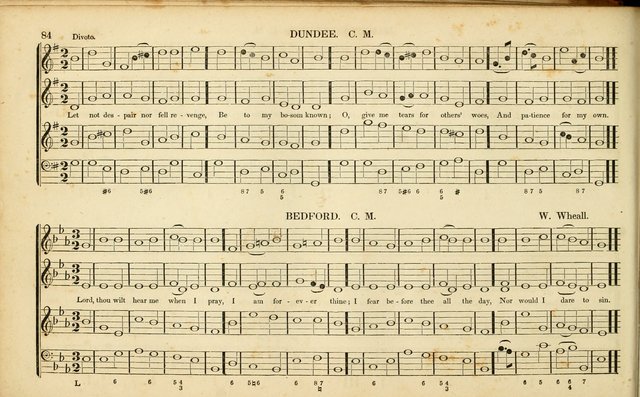 American Psalmody: a collection of sacred music, comprising a great variety of psalm, and hymn tunes, set-pieces, anthems and chants, arranged with a figured bass for the organ...(3rd ed.) page 81