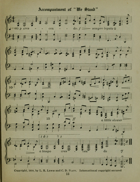 The Assembly Praise Book: Hymns and Tunes for General Use with responsive readings from the psalms page 13