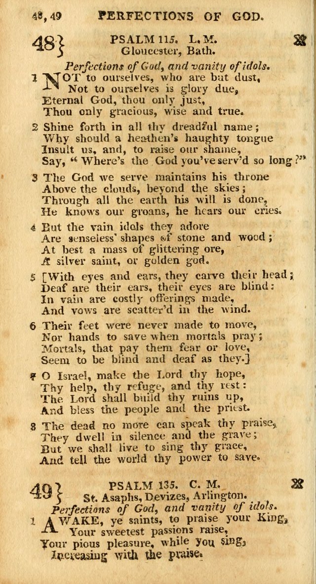 An arrangement of the Psalms, hymns, and spiritual songs of the Rev. Isaac Watts, D.D.: to which is added a supplement, being a selection of more than three hundred hymns from the most approved author page 137