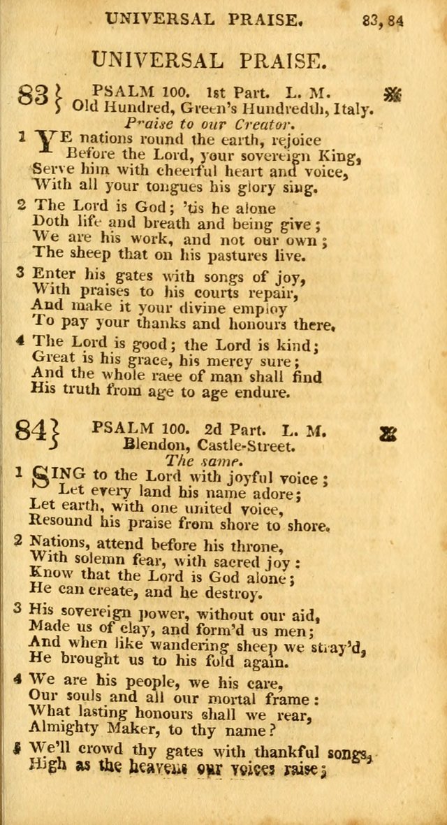 An arrangement of the Psalms, hymns, and spiritual songs of the Rev. Isaac Watts, D.D.: to which is added a supplement, being a selection of more than three hundred hymns from the most approved author page 166