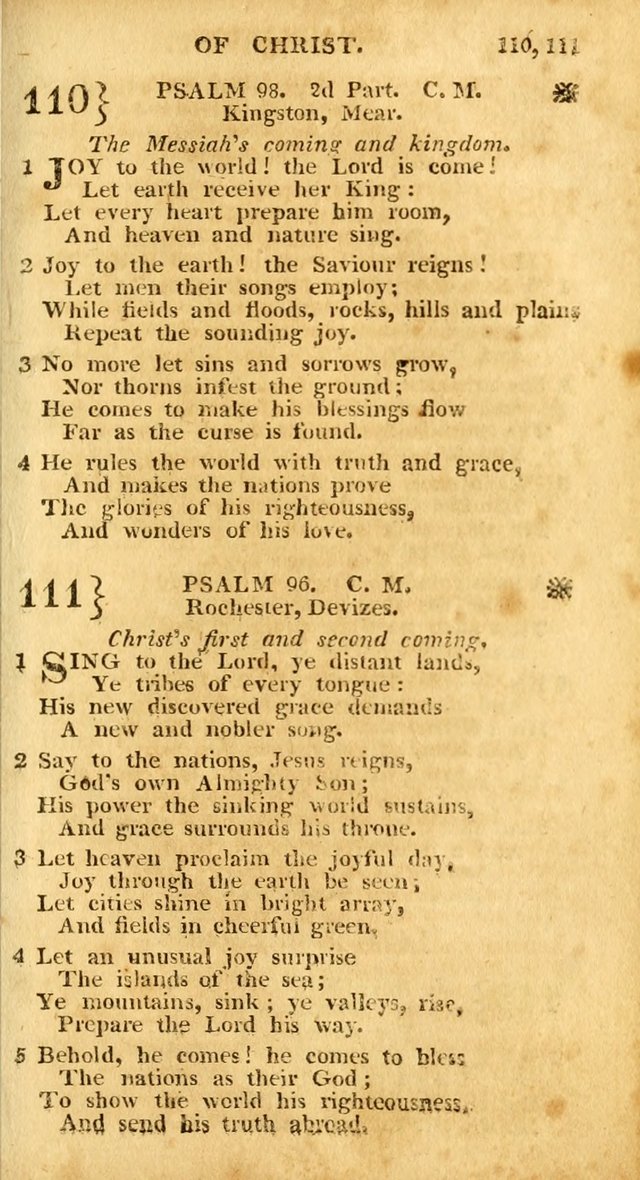 An arrangement of the Psalms, hymns, and spiritual songs of the Rev. Isaac Watts, D.D.: to which is added a supplement, being a selection of more than three hundred hymns from the most approved author page 186
