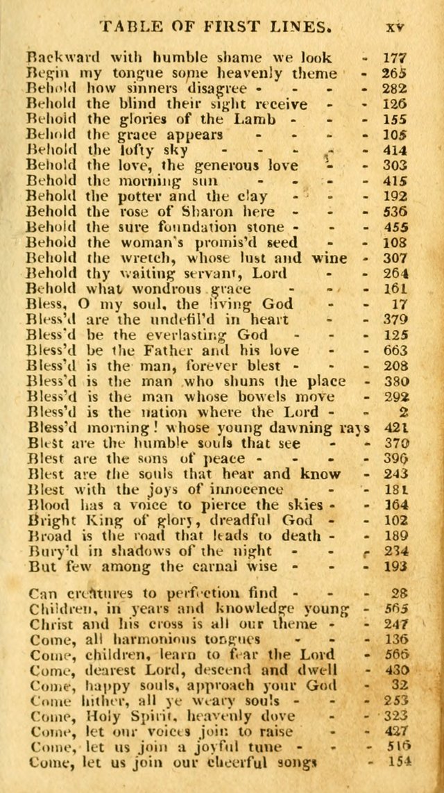 An arrangement of the Psalms, hymns, and spiritual songs of the Rev. Isaac Watts, D.D.: to which is added a supplement, being a selection of more than three hundred hymns from the most approved author page 22