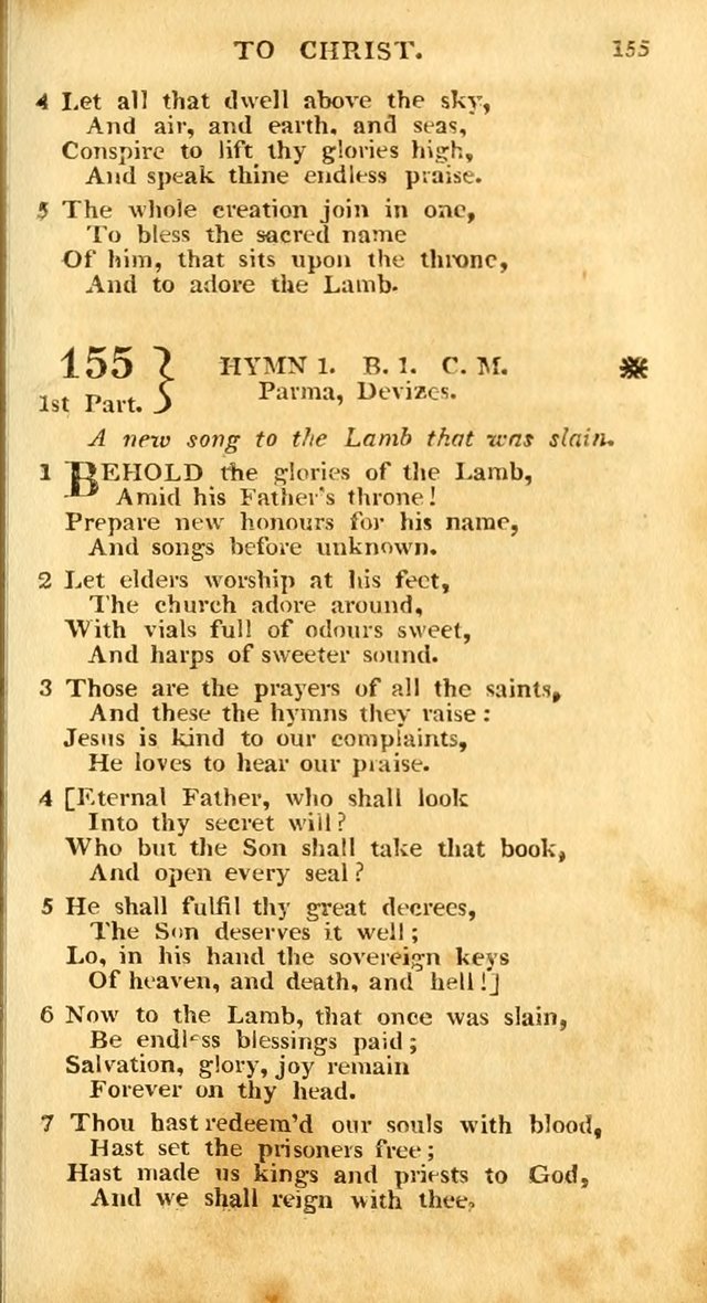 An arrangement of the Psalms, hymns, and spiritual songs of the Rev. Isaac Watts, D.D.: to which is added a supplement, being a selection of more than three hundred hymns from the most approved author page 222