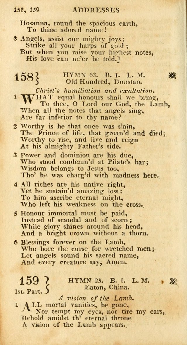An arrangement of the Psalms, hymns, and spiritual songs of the Rev. Isaac Watts, D.D.: to which is added a supplement, being a selection of more than three hundred hymns from the most approved author page 225