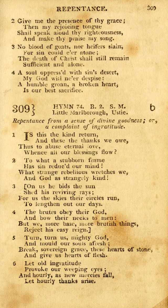 An arrangement of the Psalms, hymns, and spiritual songs of the Rev. Isaac Watts, D.D.: to which is added a supplement, being a selection of more than three hundred hymns from the most approved author page 320
