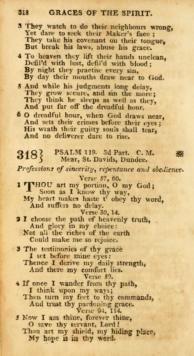 An arrangement of the Psalms, hymns, and spiritual songs of the Rev. Isaac Watts, D.D.: to which is added a supplement, being a selection of more than three hundred hymns from the most approved author page 325