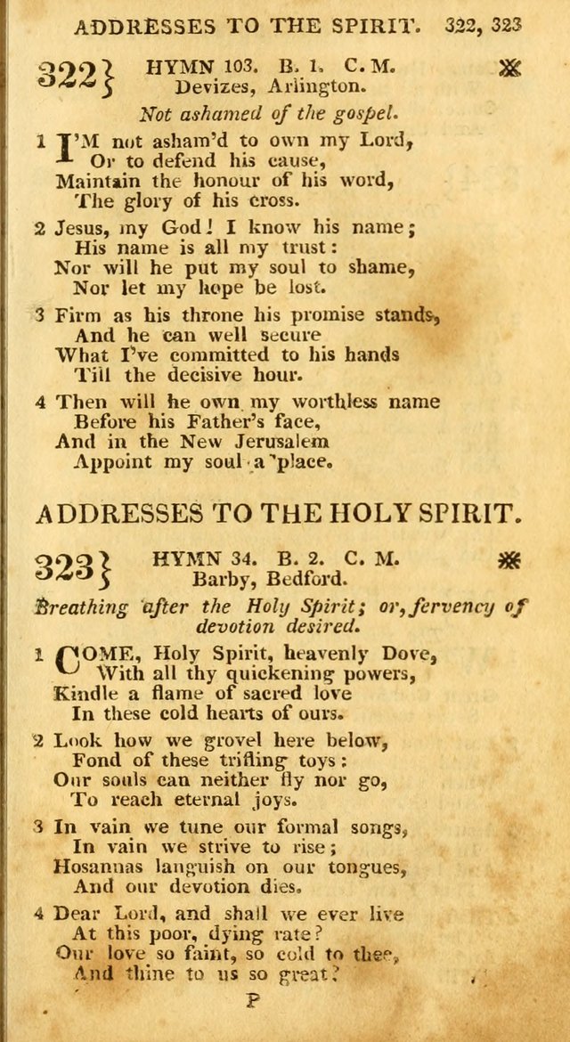 An arrangement of the Psalms, hymns, and spiritual songs of the Rev. Isaac Watts, D.D.: to which is added a supplement, being a selection of more than three hundred hymns from the most approved author page 328