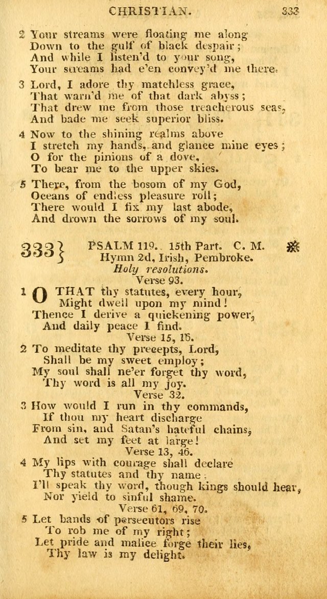 An arrangement of the Psalms, hymns, and spiritual songs of the Rev. Isaac Watts, D.D.: to which is added a supplement, being a selection of more than three hundred hymns from the most approved author page 334