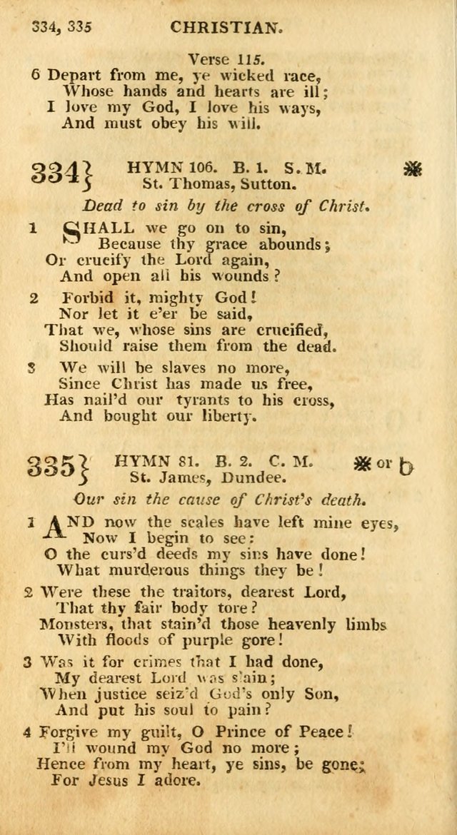 An arrangement of the Psalms, hymns, and spiritual songs of the Rev. Isaac Watts, D.D.: to which is added a supplement, being a selection of more than three hundred hymns from the most approved author page 335