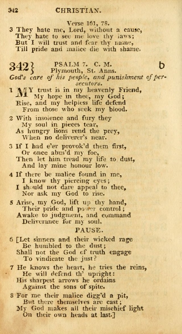 An arrangement of the Psalms, hymns, and spiritual songs of the Rev. Isaac Watts, D.D.: to which is added a supplement, being a selection of more than three hundred hymns from the most approved author page 339