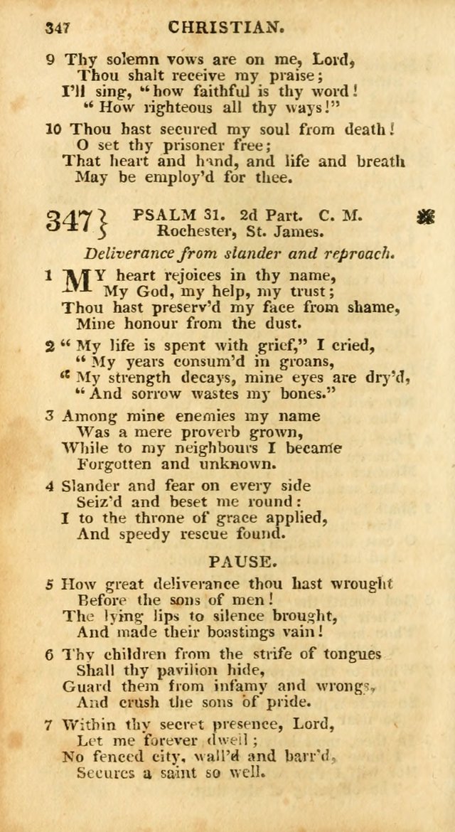 An arrangement of the Psalms, hymns, and spiritual songs of the Rev. Isaac Watts, D.D.: to which is added a supplement, being a selection of more than three hundred hymns from the most approved author page 343
