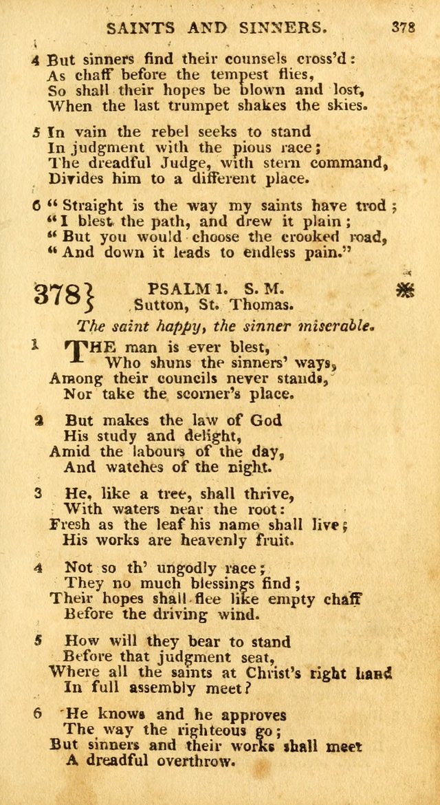 An arrangement of the Psalms, hymns, and spiritual songs of the Rev. Isaac Watts, D.D.: to which is added a supplement, being a selection of more than three hundred hymns from the most approved author page 366