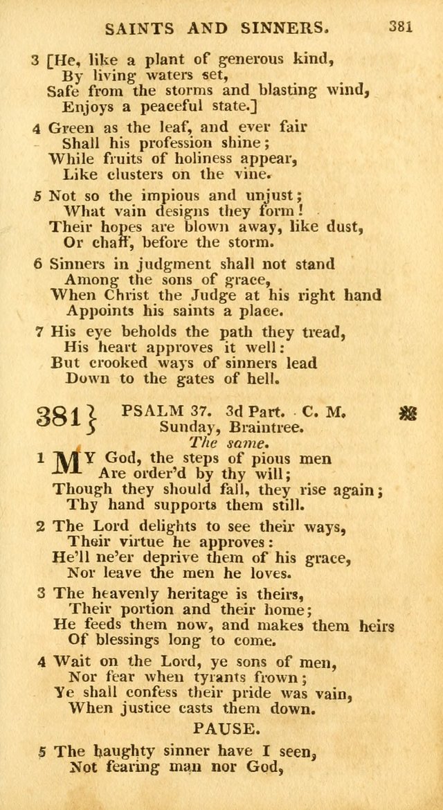 An arrangement of the Psalms, hymns, and spiritual songs of the Rev. Isaac Watts, D.D.: to which is added a supplement, being a selection of more than three hundred hymns from the most approved author page 368
