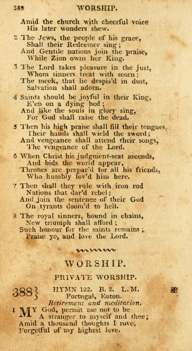 An arrangement of the Psalms, hymns, and spiritual songs of the Rev. Isaac Watts, D.D.: to which is added a supplement, being a selection of more than three hundred hymns from the most approved author page 373