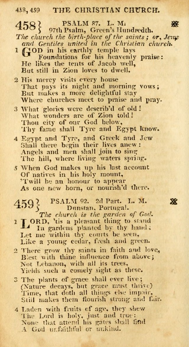 An arrangement of the Psalms, hymns, and spiritual songs of the Rev. Isaac Watts, D.D.: to which is added a supplement, being a selection of more than three hundred hymns from the most approved author page 423