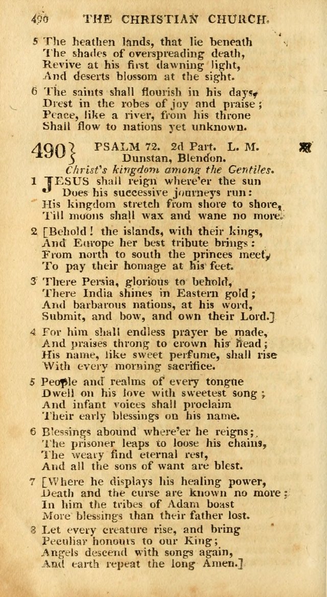 An arrangement of the Psalms, hymns, and spiritual songs of the Rev. Isaac Watts, D.D.: to which is added a supplement, being a selection of more than three hundred hymns from the most approved author page 445